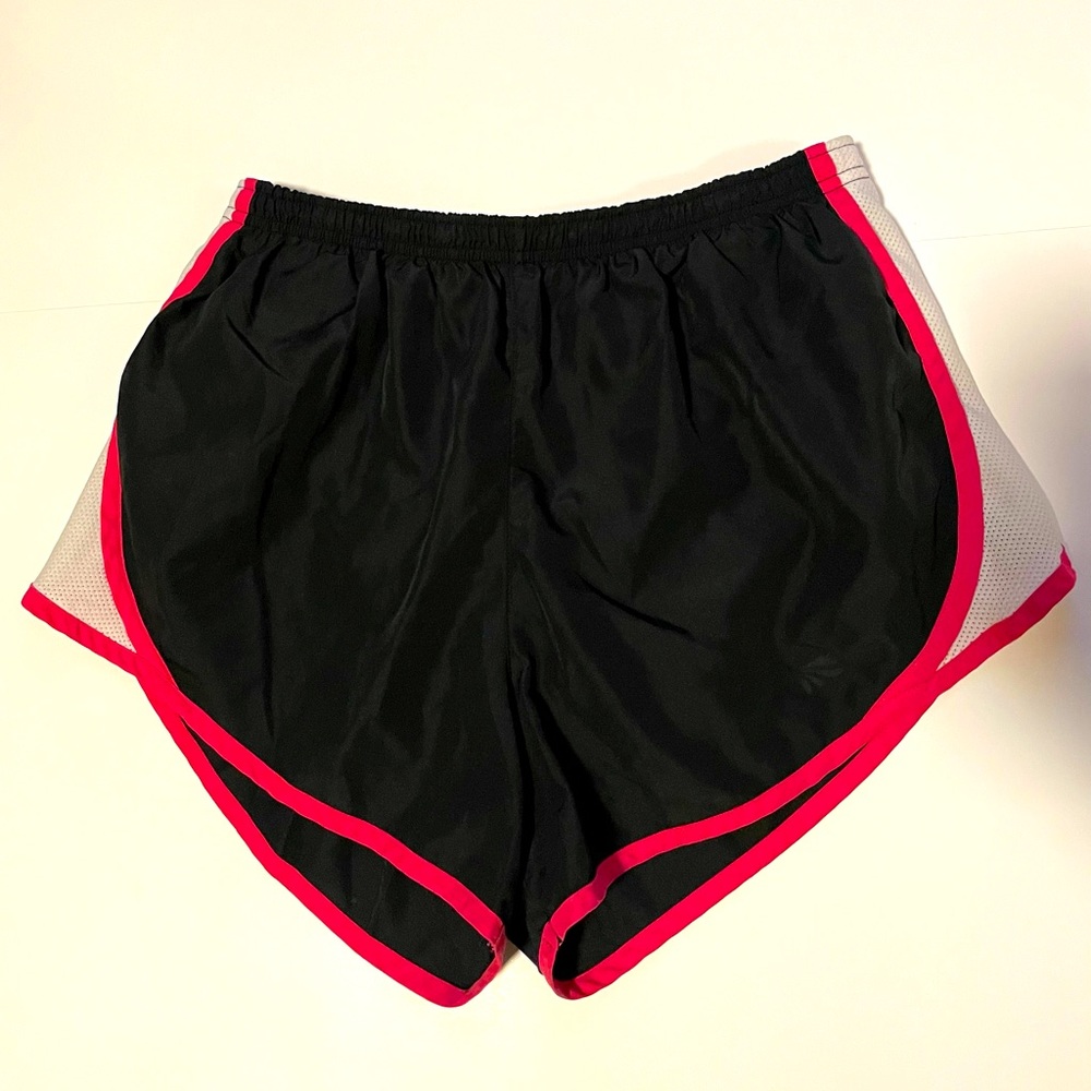 Marika Tek Running Shorts - Black & Pink